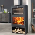 Poêle à bois gourmet + four 7,1 kW bûches 50 cm – PANADERO – Image 5
