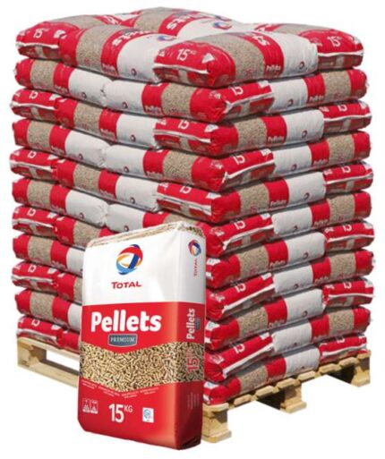 Granulés de bois, Total Pellet Premium – palette de 990 kg